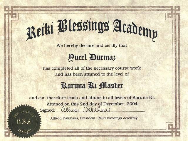 Karuna Ki Master